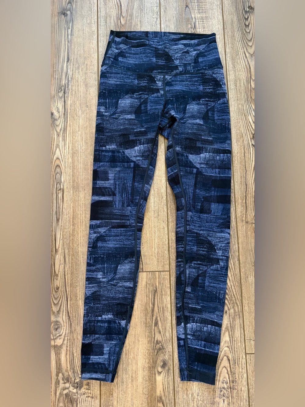Lululemon Wunder Under Hi-Rise Tight 28" Size 6 Luxtreme Navy Multi - Picture 9 of 11